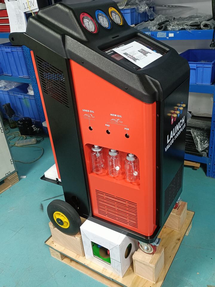 Launch R134 Ac Machine Launch New Product 2026 Ac Recovery Machine R134a and 1234 Refrigerant ...