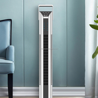 Ventilateur tour télécommandé à faible consommation d'énergie, ventilateur électrique domestique à vent naturel sans pales, ventilateur tour silencieux pour le sol, ventilateur de refroidissement.