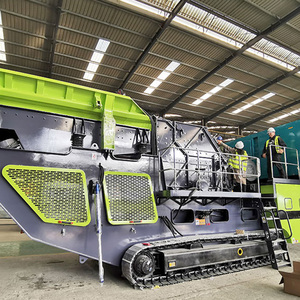 Planta trituradora de rocas portátil tipo oruga, montada sobre orugas, con precio competitivo, gran trituradora de impacto móvil, proveedor. - Product Image 4