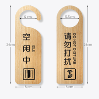 Panneaux de porte personnalisés en bois RFID/NFC pour hôtels et gîtes | |   Mini-plaques de numéro de chambre pour entrée et salle | |   OEM
