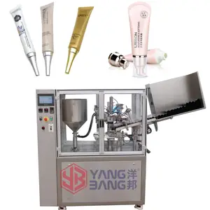 YB-FW35 Fully Automatic Ultrasonic Aluminum Tube Filling Sealing Machine for Cosmetic Cream