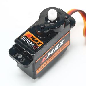 EMAX ES08A II 9g 아날로그 미니 서보 플라스틱 기어 마이크로 서보 모터 RC 모델용 고정익 3D 비행기 DIY 부품 - Product Image 2
