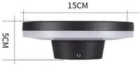 Applique murale LED étanche extérieure pour balcon et cour Construction en aluminium avec diffuseur trempé