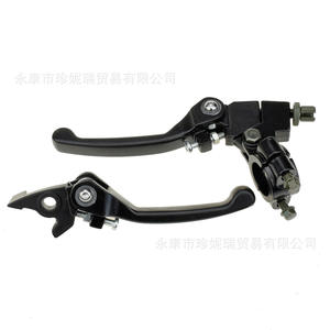 Levier de frein pliable Zhennerui pour moto tout-terrain 110-140Cc, poignée d'embrayage en métal, pièce de rechange pour réparation de la main gauche - Product Image 5