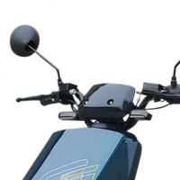 E-Moto Urbaine pour Trajets Quotidiens, Directement de l'Usine |   Moteur de moyeu arrière 60V 800W, 45KM/H, autonomie 60KM, freins à disque doubles 3 vitesses, capteur haute vitesse