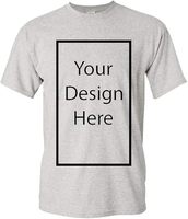 T-shirts personnalisés sur mesure avec votre propre texte et design de sublimation respirant en gros, grandes tailles, vêtements surdimensionnés