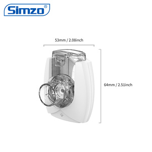 MDR CE dành cho người lớn bé y tế lưới <span class=keywords><strong>Nebulizer</strong></span> inhaler y tế ISO atomizers Pin lưới tiện dụng siêu âm Máy phun sương - Product Image 6