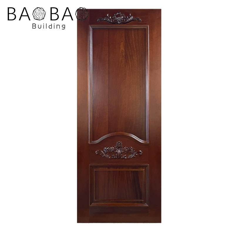Curated visual reference: Fresh Look at Modern Solid Walnut Wood Interior Door Ornate Carvings Sound Insulation