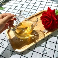 Tasses à café en verre transparent à double paroi résistantes à la chaleur, capacité 222 ml, idéales pour le cappuccino, les fêtes et le thé – Vente chaude directe usine