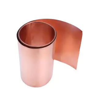 Low price wholesale of high-quality pure copper wire coils 99.99% copper strips 2000mm copper wire