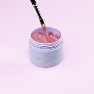 Majida Cosmetics UV Led Gel Cover Pink 15ml Hema Free <b>Nail</b> Polish - Product Image 1