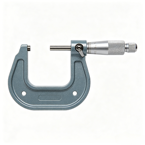 Micromètre numérique en acier inoxydable usiné sur commande par CNC pour la mesure de diamètre de précision avec capacités d'électroérosion à fil - Product Image 1