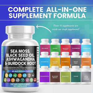 OEM Etiqueta Privada Algas Aceite <span class=keywords><strong>de</strong></span> Semilla Negra Ashwagandha Vegetariano <span class=keywords><strong>Vinagre</strong></span> <span class=keywords><strong>de</strong></span> <span class=keywords><strong>Sidra</strong></span> <span class=keywords><strong>de</strong></span> Manzana Compuesto <span class=keywords><strong>de</strong></span> Cúrcuma Cápsulas <span class=keywords><strong>de</strong></span> Sutura Inmune - Product Image 2