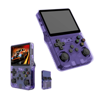 Consola de Juegos Portátil Retro R36S con Pantalla de 3.5 Pulgadas, Reproductor de Video Clásico Integrado con Más de 18000 Juegos, Comunicación Wi-Fi, Nuevo