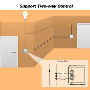 Interruptor Inteligente Tuya ZigBee de Alta Potencia 16A 100-240V, Sin Necesidad de Cable Neutro, para Domótica - Product Image 4