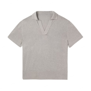 เสื้อโปโลผู้ชายผ้าฝ้าย 100% แขนสั้น นุ่มสบาย สไตล์ลำลอง พร้อมปักโลโก้ตามสั่ง - Product Image 5