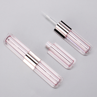 OMI OEM 2-in-1 Doppelseitiger Flüssiger Lidschatten-Eyeliner-Behälter Kunststoffverpackung Applikator-Tube mit Silikonpinsel Lipgloss-Tuben