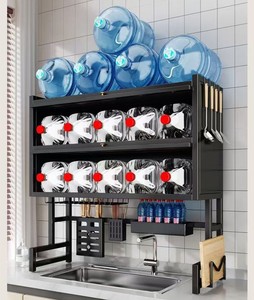 Trên các món ăn chìm khô <span class=keywords><strong>Rack</strong></span> -2 Tier món ăn khô giá <span class=keywords><strong>W</strong></span>/công suất lớn không gian-tiết kiệm món ăn giá cho nhà bếp - Product Image 4