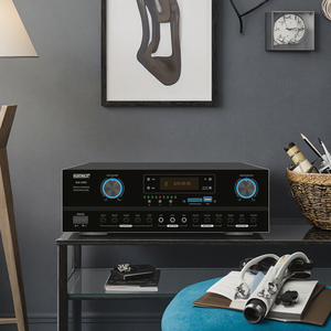 Amplificateur de puissance de mélange de système de karaoké professionnel de vente chaude pour un usage domestique avec le <span class=keywords><strong>tuner</strong></span> FM de Communication USB 180W <span class=keywords><strong>Radio</strong></span> BT Type AMP - Product Image 4
