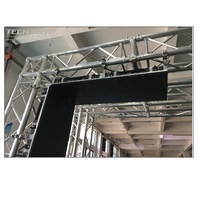 Poteaux carrés en alliage d'aluminium de 400 mm, légers, pour scènes extérieures, présentoirs de truss pour événements, DJ