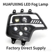 Ensemble de phares à LED complets, 4 faisceaux faibles et 10 faisceaux forts, phare de remplacement pour camion lourd Howo T7H A7 TX T5G