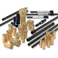 Boîtier en acier 114mm 4.5 pouces API 2-7/8IF DTH Remet 3 1/2 ''89mm RC Drill Rod Pipe for Mining Mine Water Well Rock