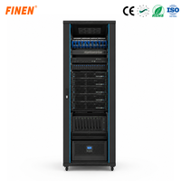Coffret réseau F800 19 pouces 42U, profil de montage universel, mise à la terre intégrée, acier SPCC, revêtement en poudre, certifié CE FINEN