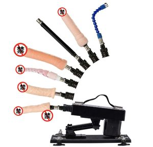 Machine sexuelle automatique puissante avec 20 accessoires, vibrateurs à vitesse réglable, godemiché, jouets pour adultes pour femmes et hommes, produits sexuels - Product Image 4