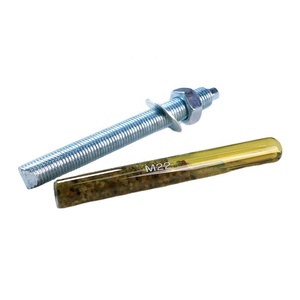 Boulon d'ancrage à expansion chimique en acier inoxydable M8 M10 M12 M14 M16 M18 M20 M24 M27 M30 - Product Image 1