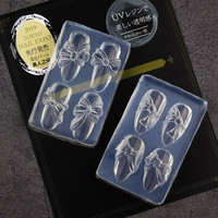 Moule en silicone 3D pour la sculpture d'ongles, pochoirs d'estampage, plaque de cristal, modèle d'art d'ongle, vernis à gel UV, moule de manucure, outils de bricolage