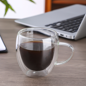 Classico doppio muro 12.5oz isolato chiaro tazze da caffè Set 13.5oz doppia parete isolati bicchieri tazze da caffè - Product Image 2