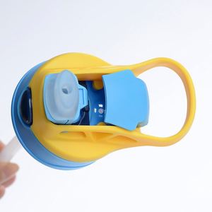 12oz Stainless Steel Sublimation Blanks Tumbler Cup Kids Sublimation Water <b>Bottle</b> With Flip Top Straw Lids - Product Image 2