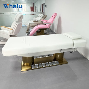 Table de massage <span class=keywords><strong>électrique</strong></span> de luxe à 4 moteurs pour soins esthétiques, table de spa multi-moteurs pour distributeurs mondiaux en gros - Product Image 3