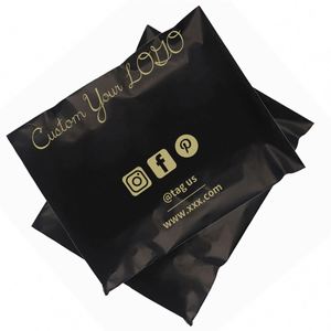 Custom Logo Printed Biodegradable Sustainable Eco <b>Compostable</b> Plastic Mailer Mailing Poly Shipping <b>Bags</b> for Clothing Packaging - Product Image 2