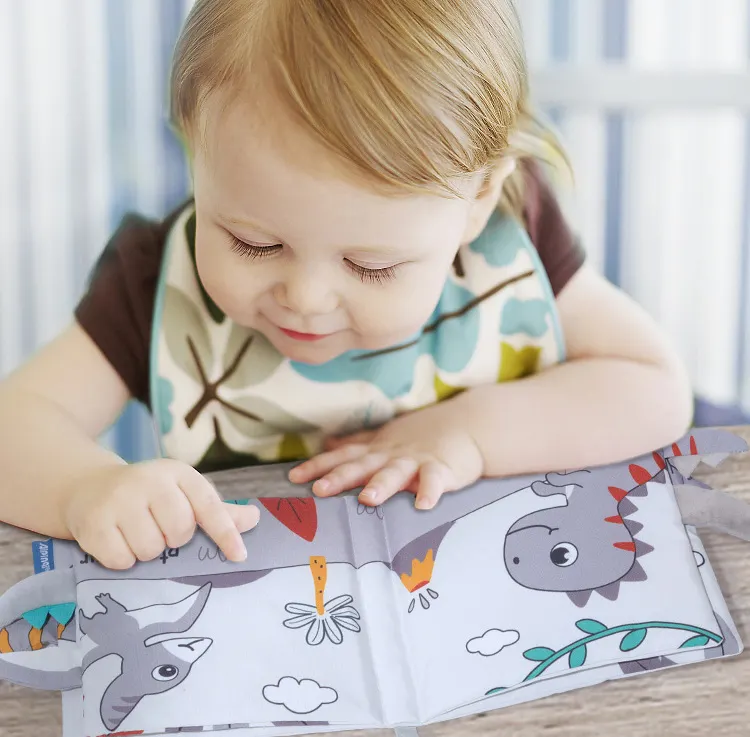 Bebek oyuncakları yumuşak bez kitap bebek oldukça duş kitapları bebek eğitici buruşuk kitaplar bebekler çocuklar için