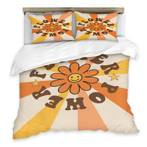 <span class=keywords><strong>Ensemble</strong></span> <span class=keywords><strong>de</strong></span> housse <span class=keywords><strong>de</strong></span> couette en polyester 3D <span class=keywords><strong>de</strong></span> Noël, 3 pièces, doux et brossé, motif camion rouge du Père Noël, dessin animé floral, taille Queen/King, taille personnalisée, usage hôtelier - Product Image 4