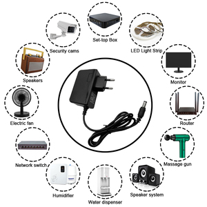 Ac DC 12V 1A 12W ABS/PC Plug-<span class=keywords><strong>in</strong></span> Power Adapter AC 100-240V EU AU chúng tôi Anh cho LED dải ánh sáng - Product Image 3