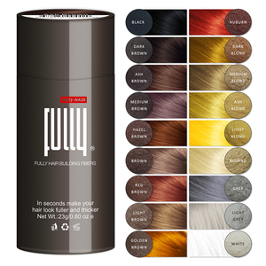 ผงเพิ่มเส้นผม FULLY Hairline Optimizer แบบเม็ดไมโคร 2-IN-1 สูตรสมุนไพร สำหรับผมบาง ใช้ได้ทั้งชายและหญิง ให้ลุคธรรมชาติ เส้นใยเพิ่มความหนาให้เส้นผม - Product Image 1