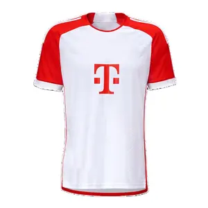 Camisa de futebol masculina personalizada de tecido de camisa de futebol de clube de futebol 2024-2025