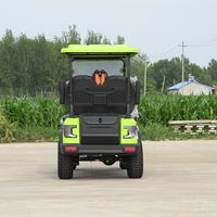 Voiturette de golf électrique tout-terrain Augus 5-6 places avec pneus surélevés, buggy de chasse tout-terrain, autonomie de 90 km, certifiée CE