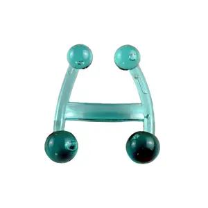 Пластиковый ручной H-образный 4-шариковый инструмент для массажа спины