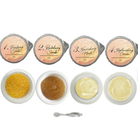 Kit de Pédicure Bio 4 Étapes pour Soin des Pieds : Masque, Gommage Adoucissant et Trempage en Boîte