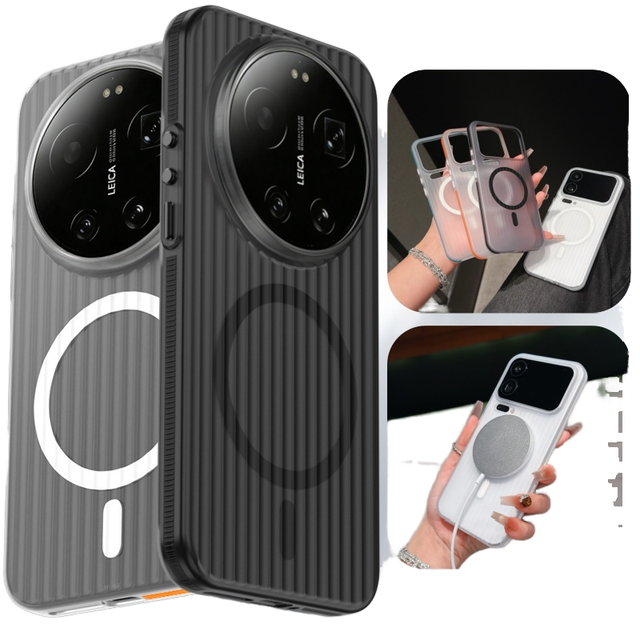 Clear Magnetic Anti-slip Waterproof Shockproof TPU+PC Case for vivo X300 Ultra X200 Pro X200 Ultra X200 Pro Mini X200s Plus