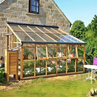 Prix avantageux Sunnyjoy Sunroom, véranda très prisée, dôme en verre de haute qualité, maison moderne en forme de triangle, usage extérieur résidentiel