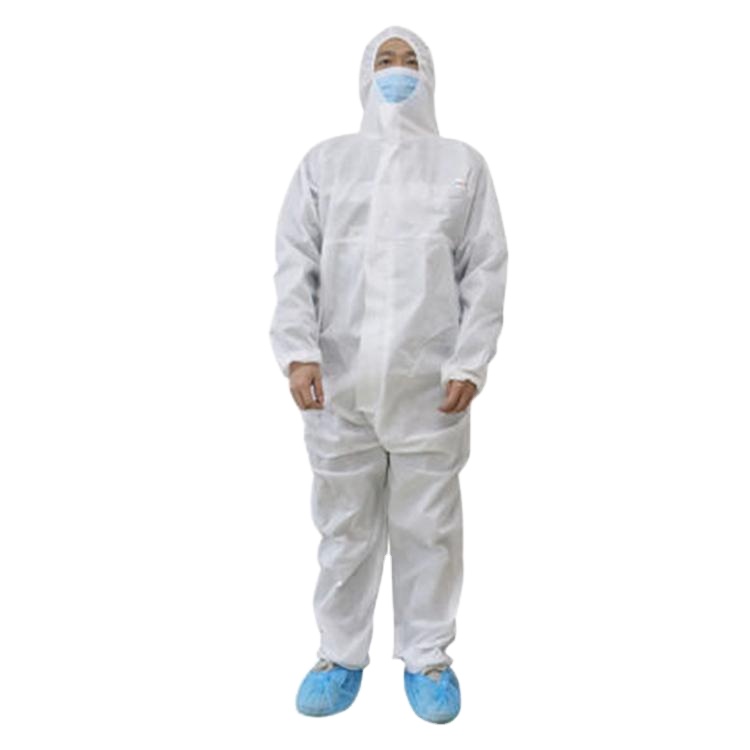 Non-woven Disposable Cover Garment Protect Clothes Work PPE Overalls