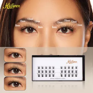 3D DIY Lashes That Look Like Extensions Individuals Eyelash Superfine Comfortable Segmented Lashes Cluster