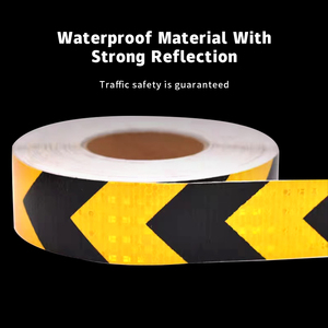 Polyester bạc đường ánh sáng băng phản chiếu phản ánh băng an toàn trong suốt băng phản chiếu cao cho xe tải - Product Image 4