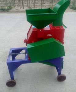 Trituradora y pulverizadora de hierba de chorro alto de alta eficiencia de 220V/380V, picadora y pulverizadora de hierba integrada automática pequeña - Product Image 1