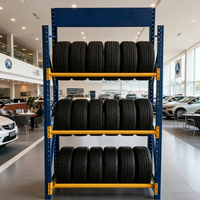 LIDE T05 Porte-pneu écologique personnalisable pour moto Semi Truck Car Heavy-Duty Display/Storage Solution for Auto Repair Shops