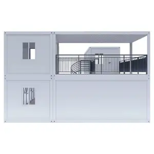 可拆卸集装箱房预制移动模块化微型家用便携式集装箱办公吊舱单元